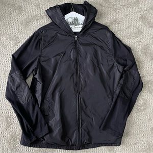 EUC Men's Michael Michael Kors Zip Up Jacket with Hood size Large in Black